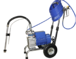 Машина за безвъздушно боядисване Bisonte PAZ-6860e CART 230V дебит 4 л/мин - снимка 2