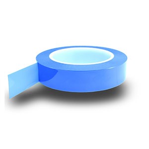 Високотемпературна маскираща PET  лента EPB Синя  204 °C Euromask - снимка
