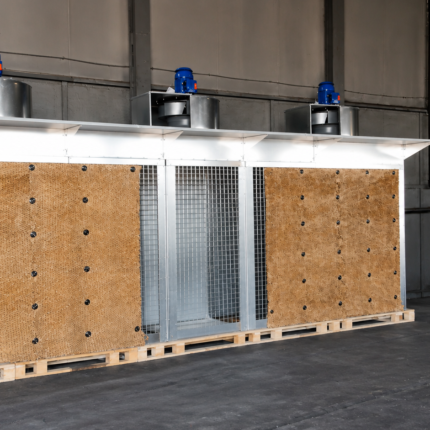 Стени със сухи филтри тип 90 W - снимка